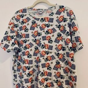 Vintage Ashly Brent Floral T Shirt